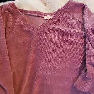 Pink Lily Lavender Knit Top